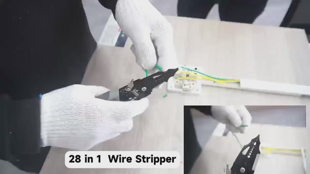 28 In 1 Multifunctional Wire Pliers + Stripper Tool