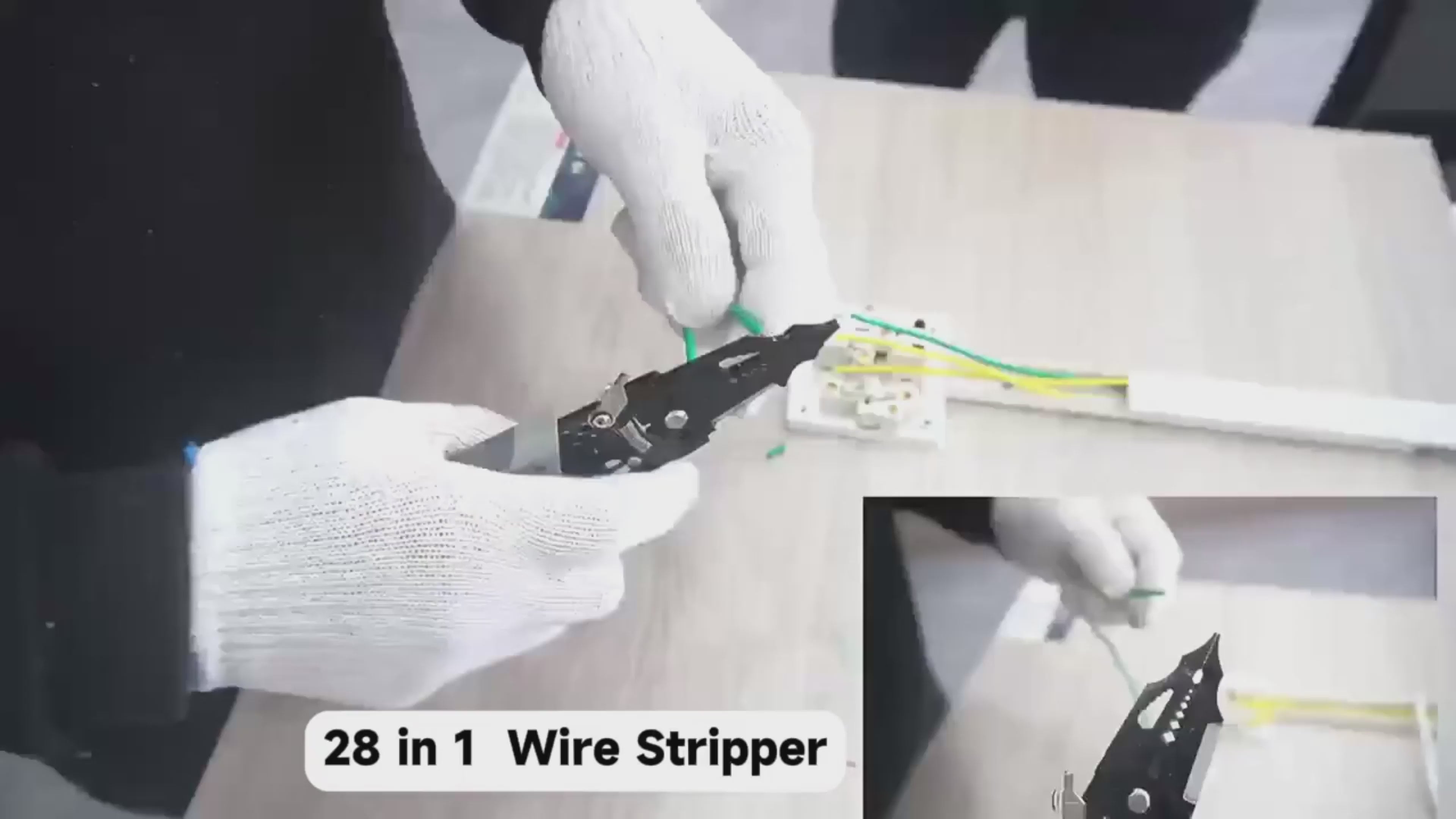 28 In 1 Multifunctional Wire Pliers + Stripper Tool